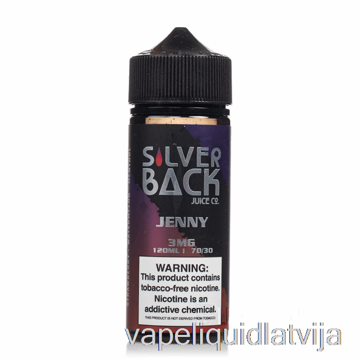 Jenny - Silverback Sula Co. - 120 Ml 0mg Vape šķidruma